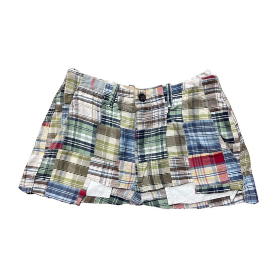 Picnic plaid mini skirt