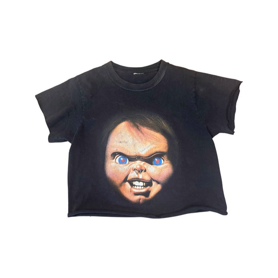 Vintage Chuckie Crop Top w/ Facial Piercings